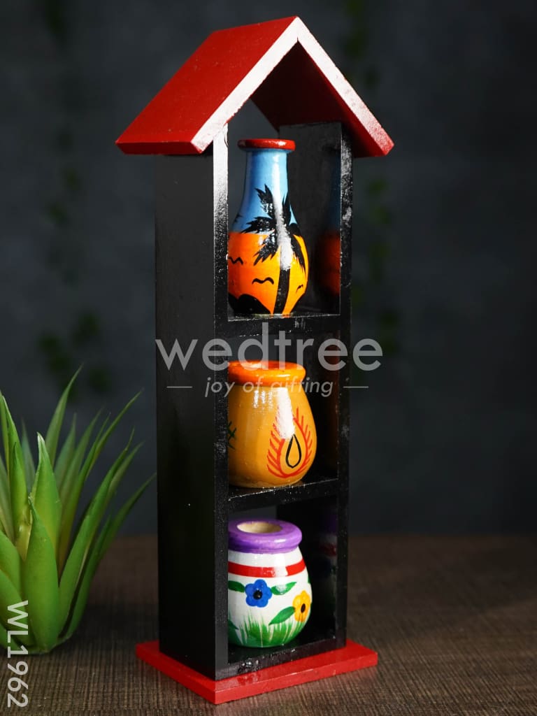 Channapatna Toys - Pot House (Small) - WL1962