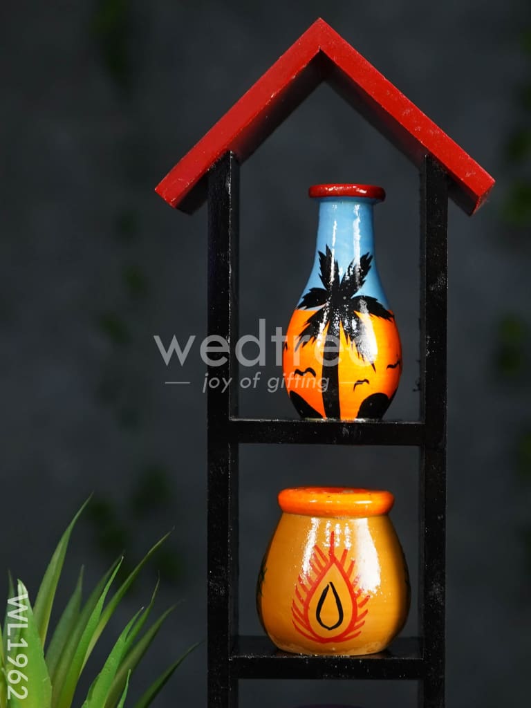 Channapatna Toys - Pot House (Small) - WL1962