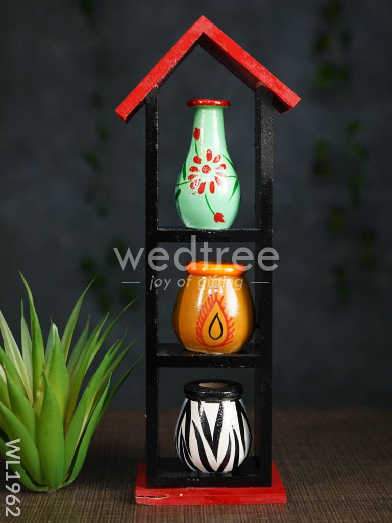 Channapatna Toys - Pot House (Small) - WL1962