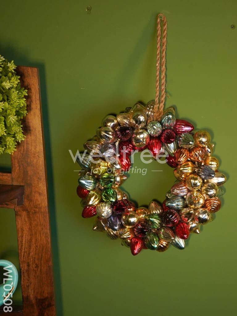 Christmas Ball Wreath - WL0508