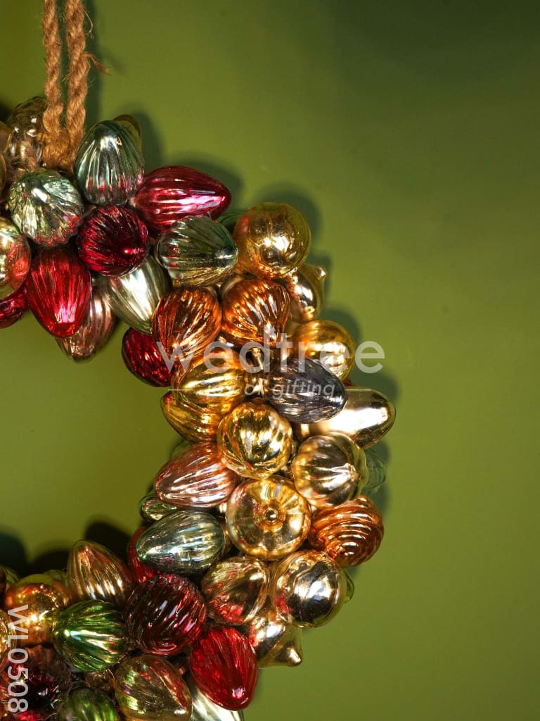 Christmas Ball Wreath - WL0508