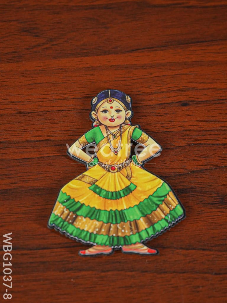 Classical Dancer Girl Fridge Magnet - WBG1037-8