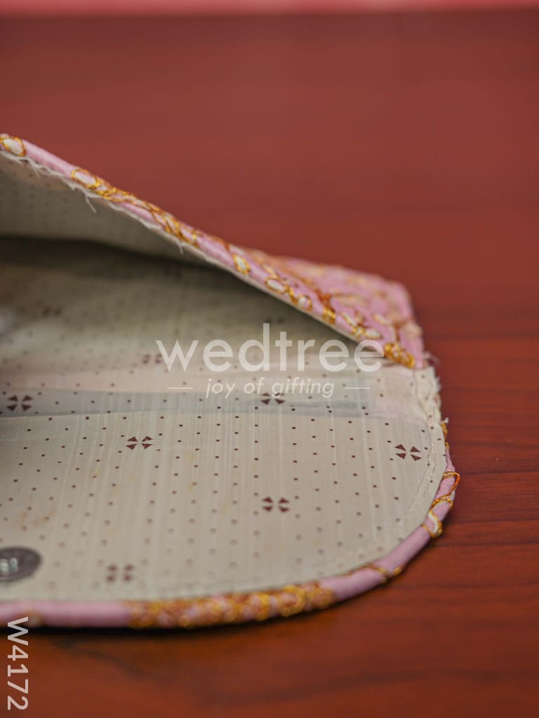 Clutch Purse with embroidery - W4172