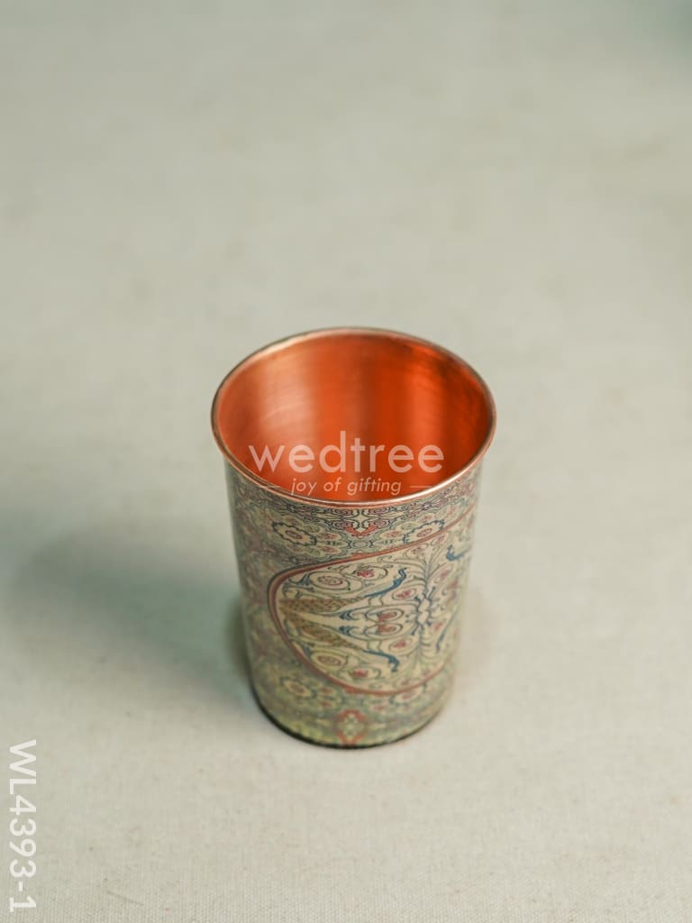 Copper Glass Set of 4 - WL4393