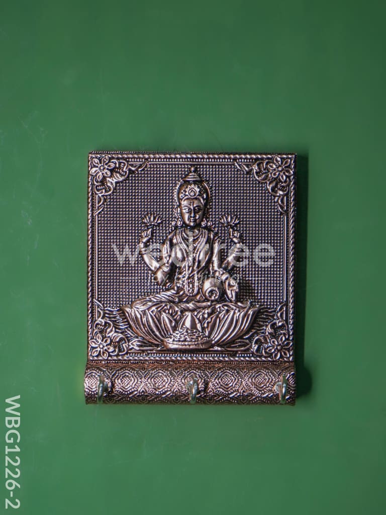 Copper Oxidized Lakshmi Key Hanger - WBG1226-2