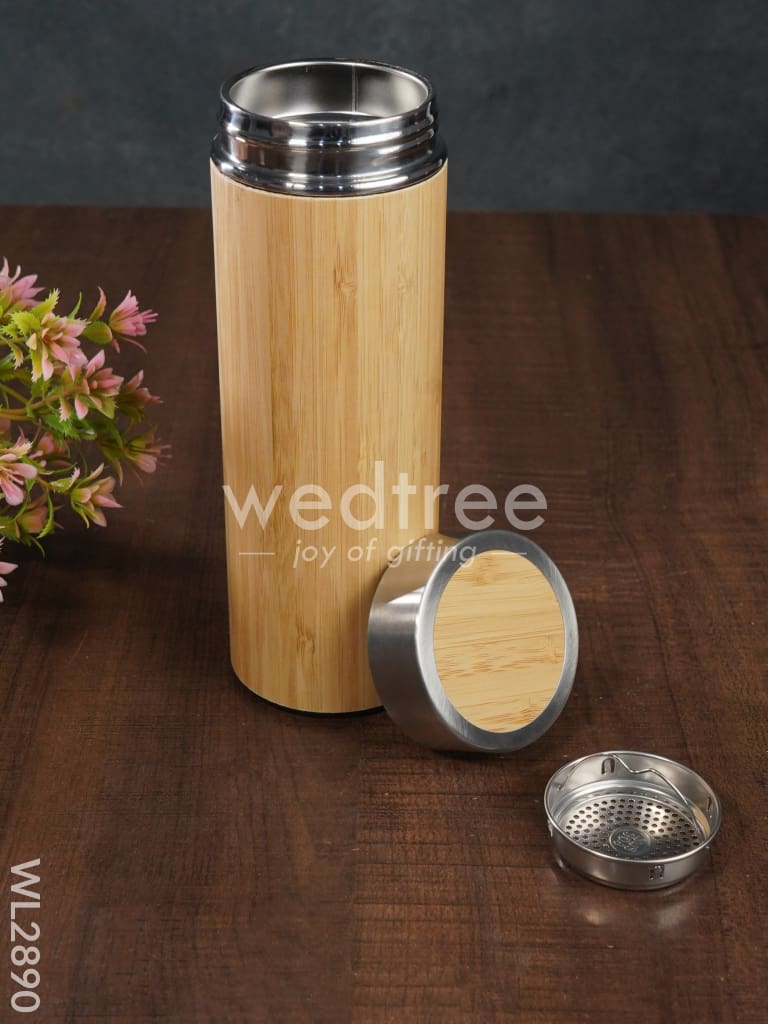 Corporate Gift - Eco - Friendly Bamboo ( 500ml ) Flask - WL2890