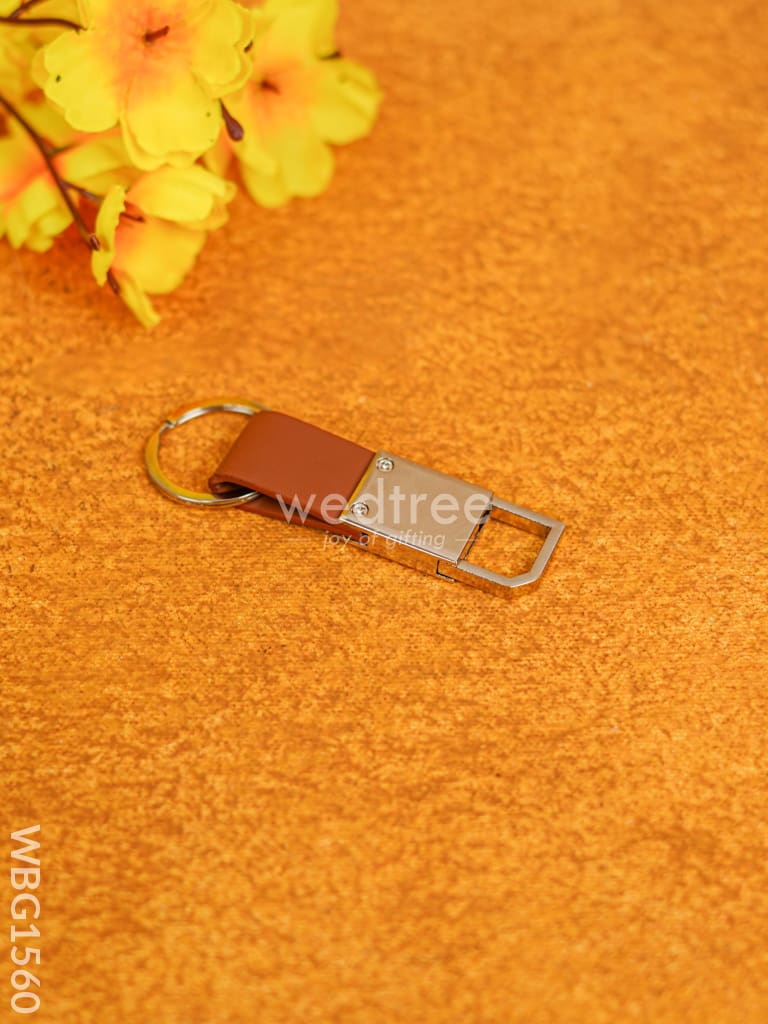 Corporate Gift - Keychain with Lock - Silver - WBG1560