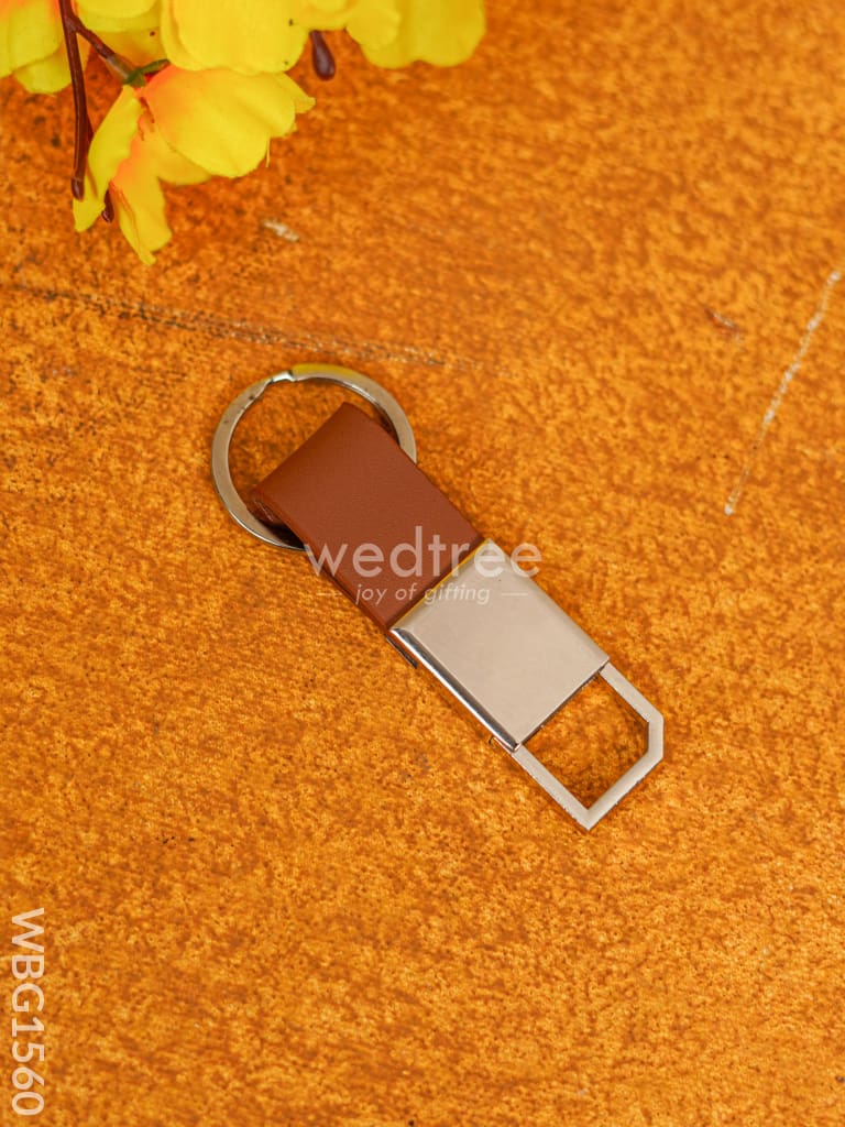 Corporate Gift - Keychain with Lock - Silver - WBG1560