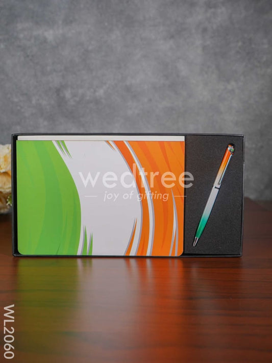Corporate Gifts - Tricolor Diary & Pen - WL2060