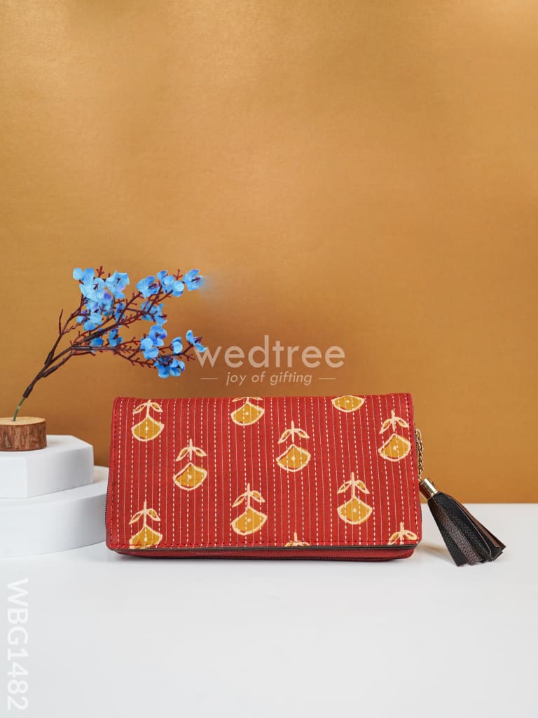 Cotton Printed Purse - WBG1482