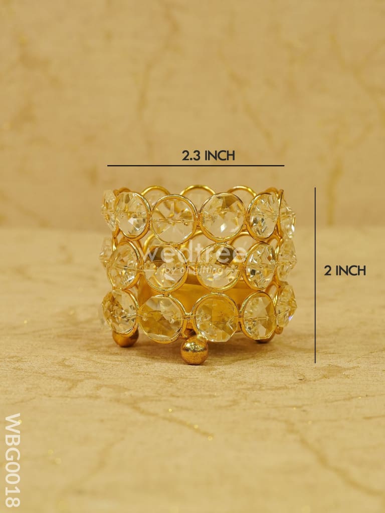 Crystal votive holders - WBG0018