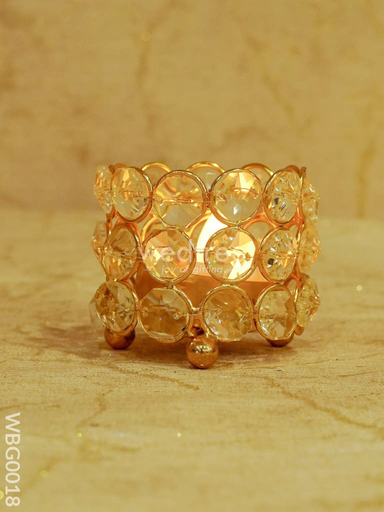 Crystal votive holders - WBG0018