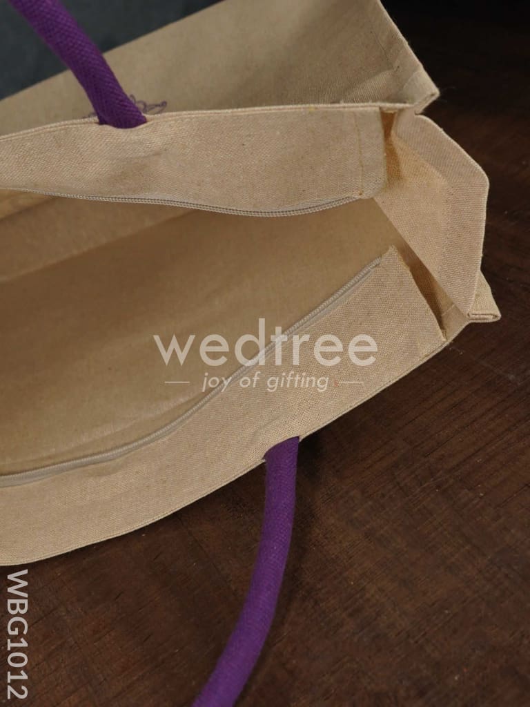 Customizable Juco Bag - Wedding - WBG1012