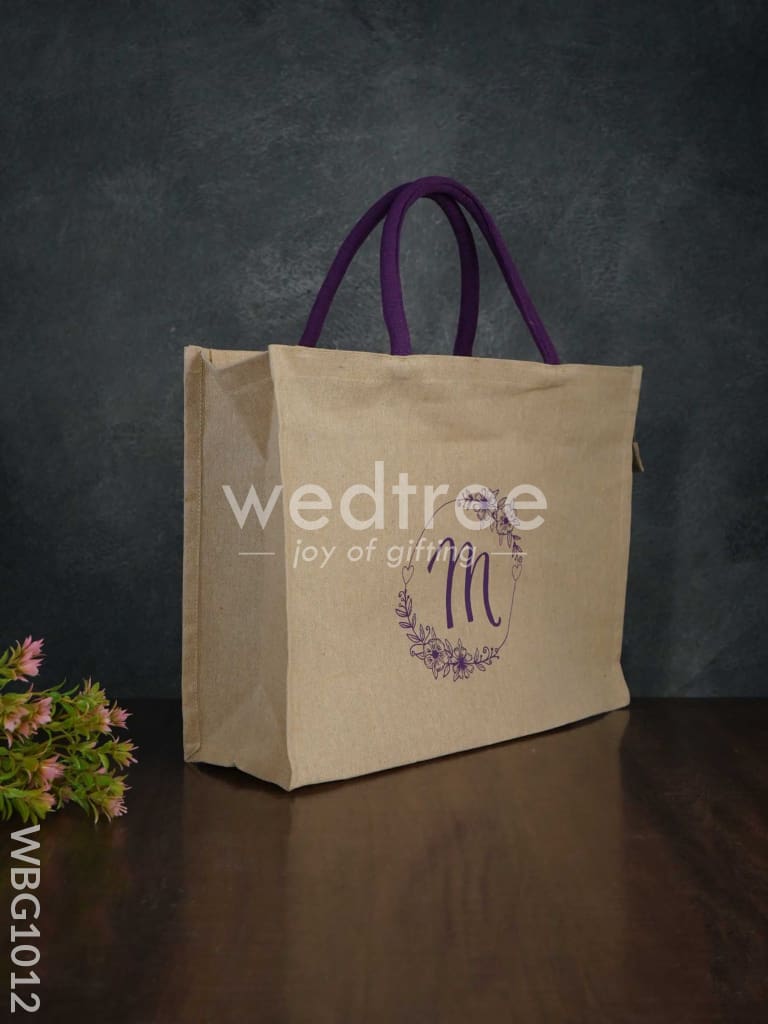 Customizable Juco Bag - Wedding - WBG1012