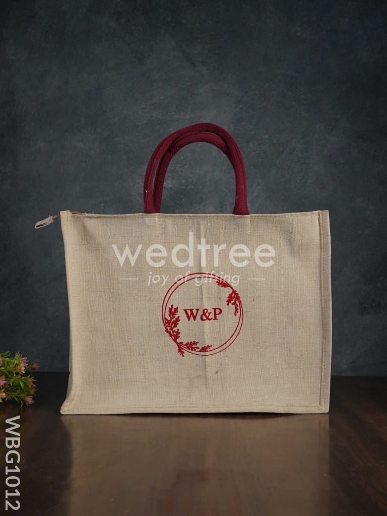 Customizable Juco Bag - Wedding - WBG1012