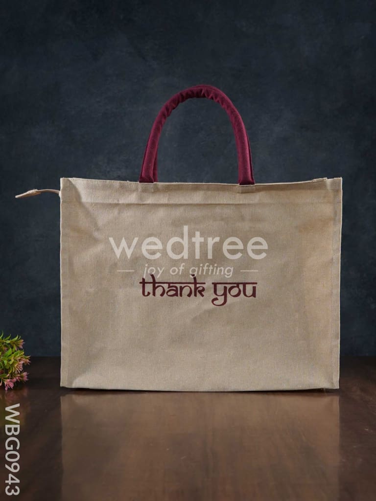 Customizable Juco Bag with Handle - Arangetram - WBG0943