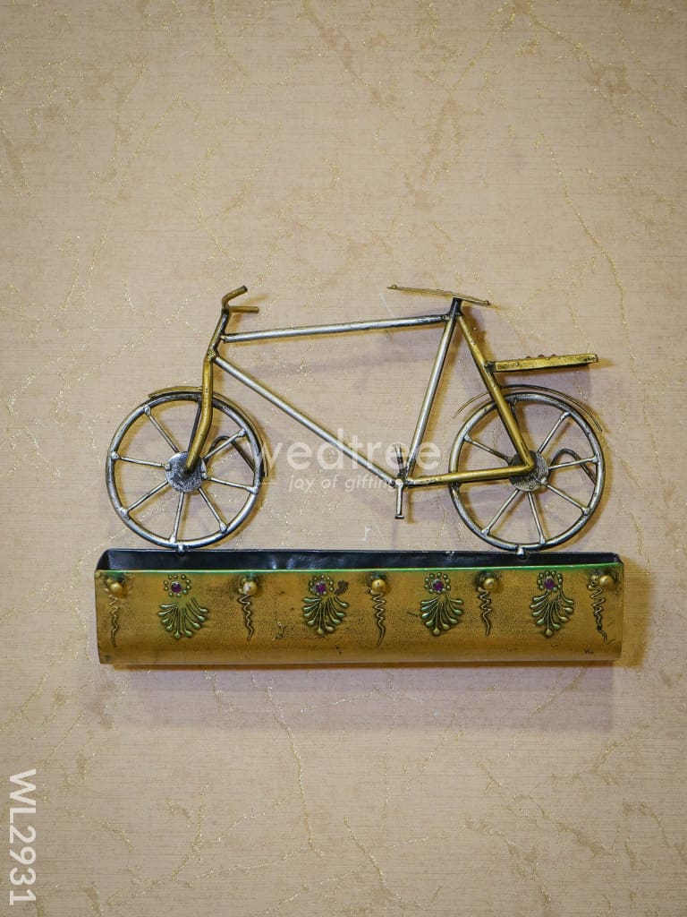 Cycle Key Hanger with Letter Rack - WL2931