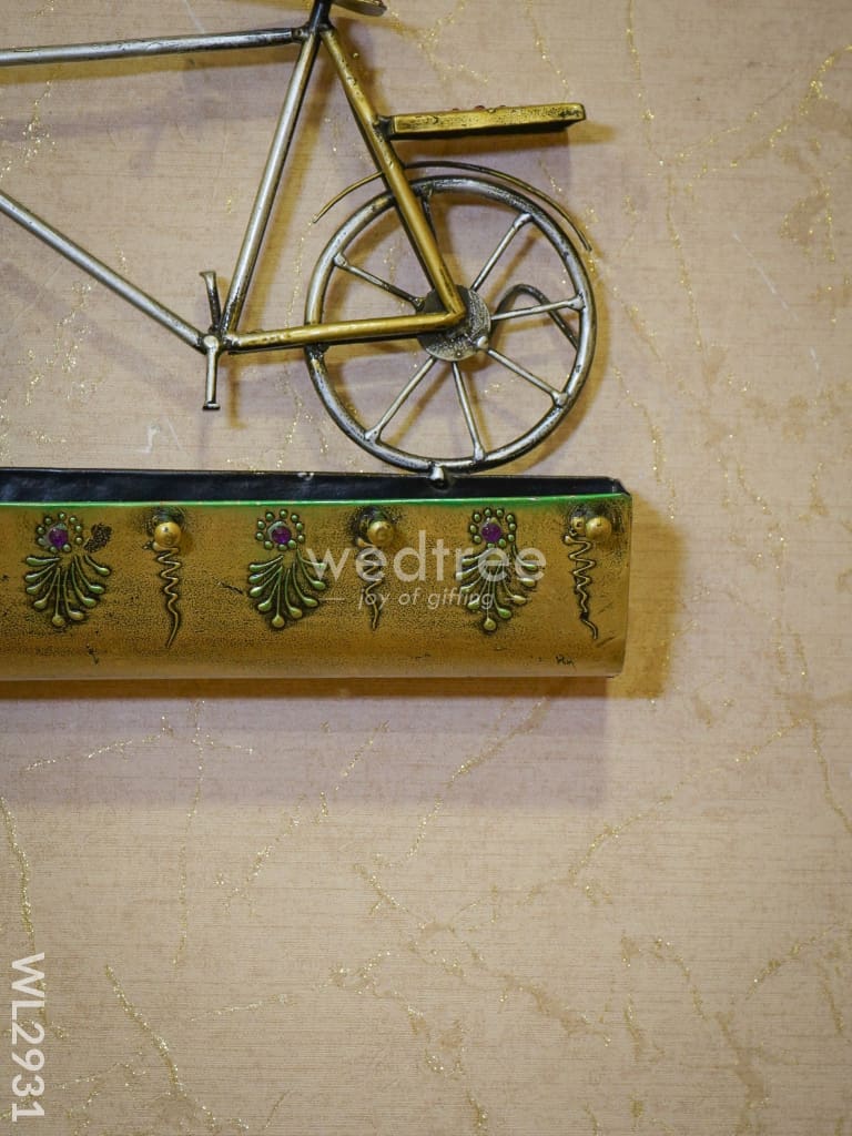 Cycle Key Hanger with Letter Rack - WL2931