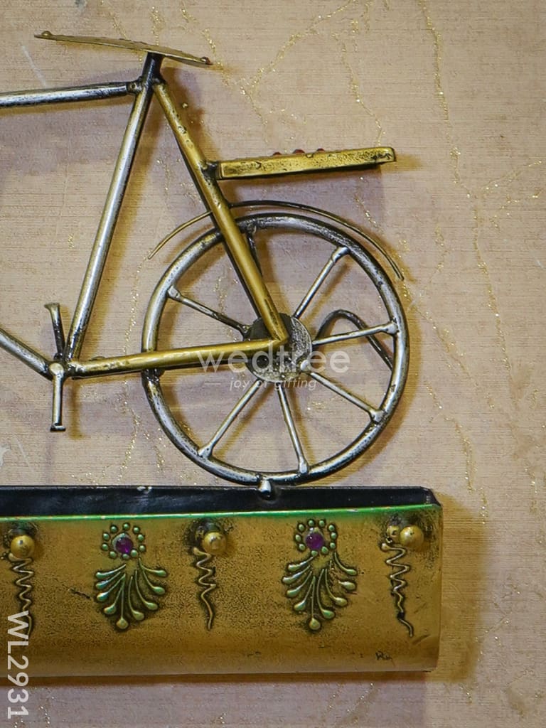 Cycle Key Hanger with Letter Rack - WL2931
