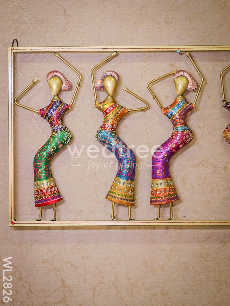 Dancing Dolls Wall Hanging Frame - WL2826