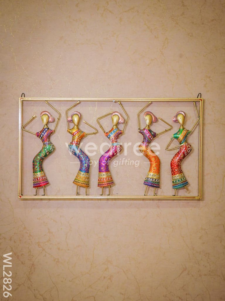 Dancing Dolls Wall Hanging Frame - WL2826