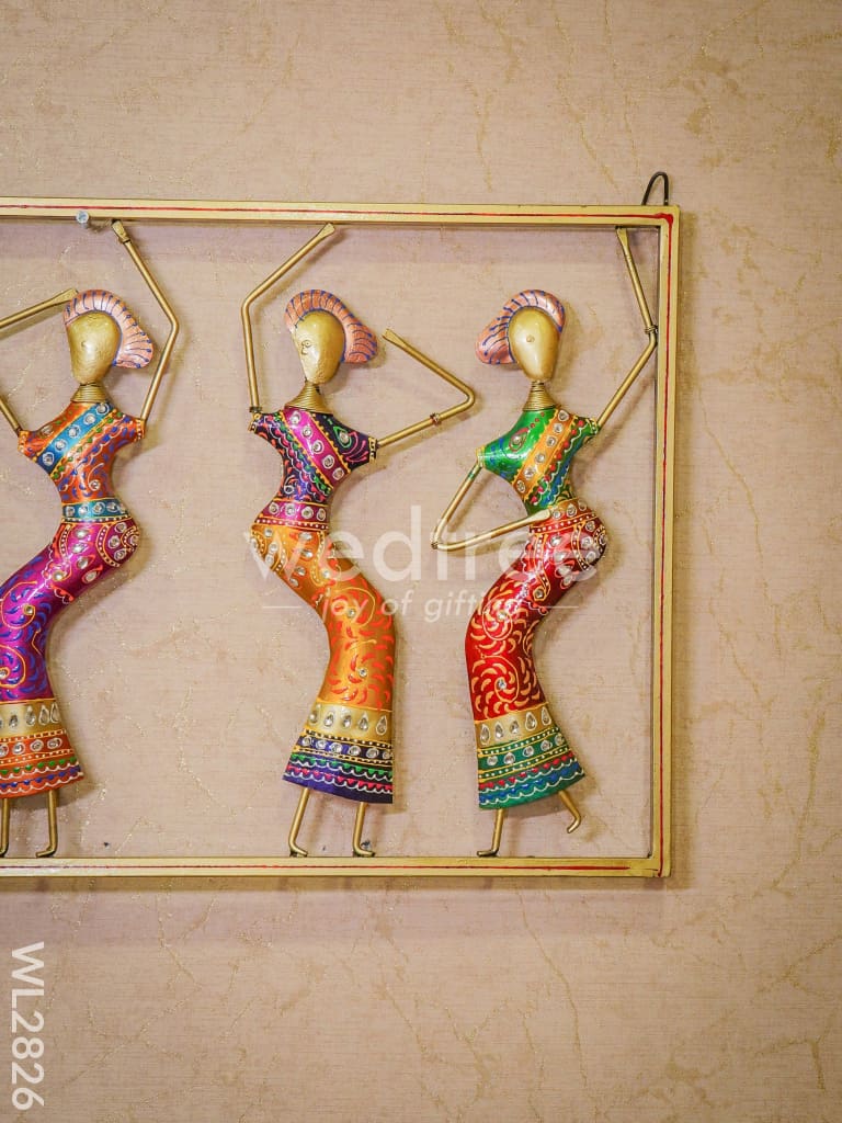 Dancing Dolls Wall Hanging Frame - WL2826