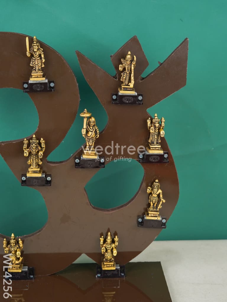 Dasavatharam in Om Frame - WL4256