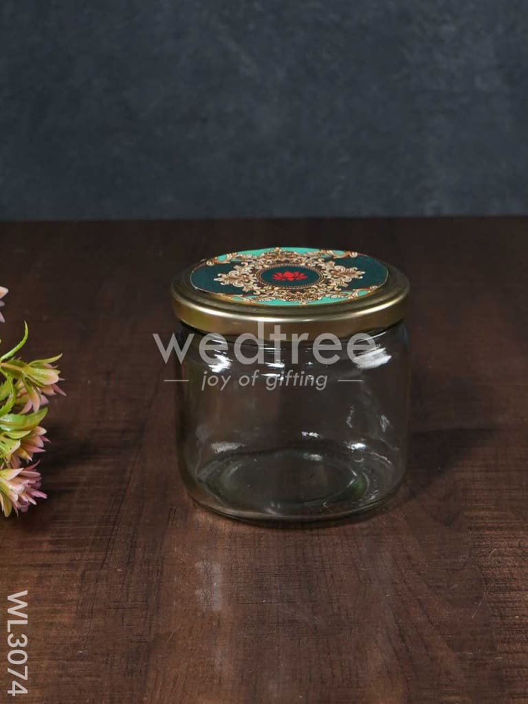 Decorative 2 Jar Dry Fruit Box - WL3074
