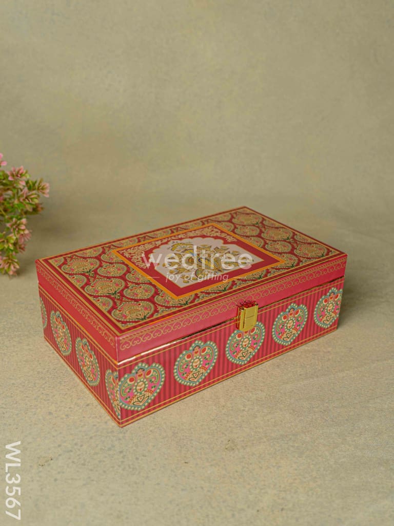 Decorative 2 Jar Dry Fruit Box - WL3567
