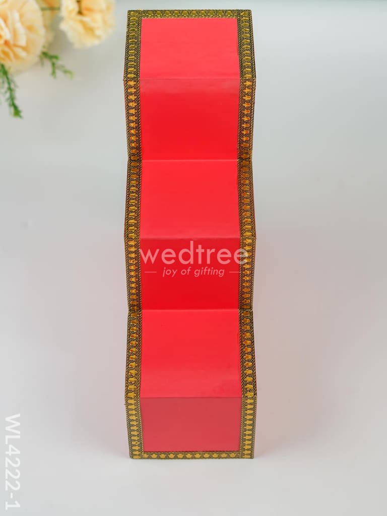Decorative 3 Step Diya Padi - Set of 2 - WL4222