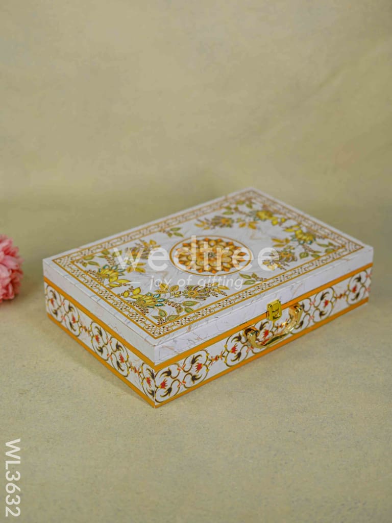 Decorative 6 Jar Dry Fruit Box - WL3632