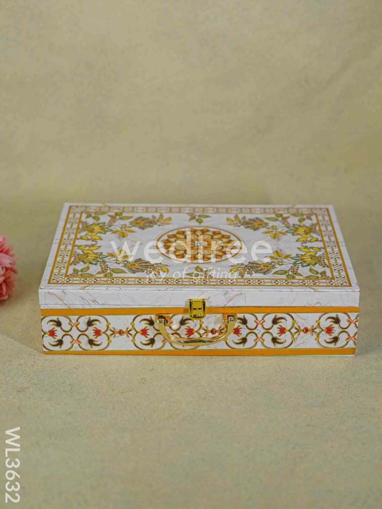 Decorative 6 Jar Dry Fruit Box - WL3632