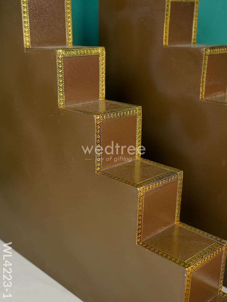 Decorative 7 Step Diya Padi - Set of 2 - WL4223