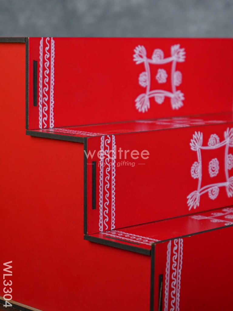 Decorative Dismantible 3 Step Golu Padi - WL3304