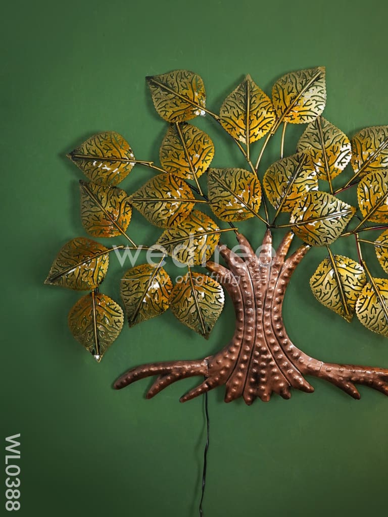 Decorative Golden Leaf Tree (Small) - WL0388