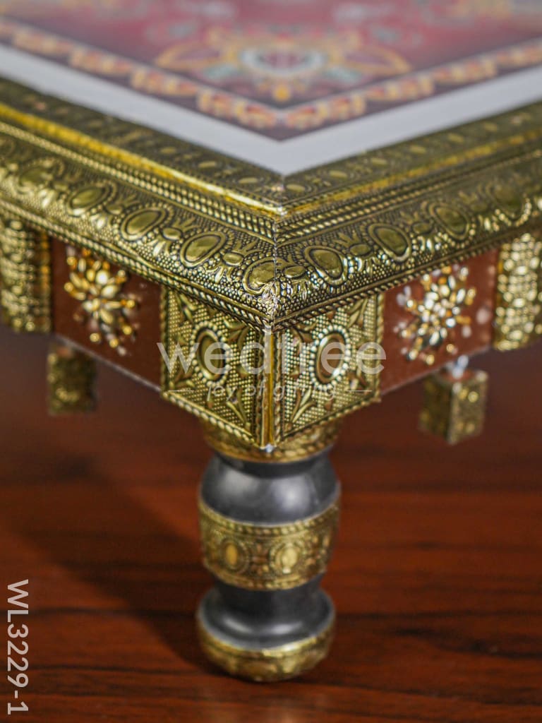 Decorative Golden Oxidized Manai
