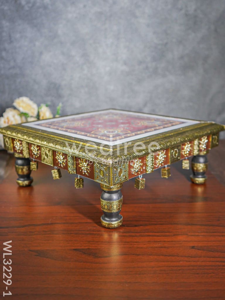 Decorative Golden Oxidized Manai