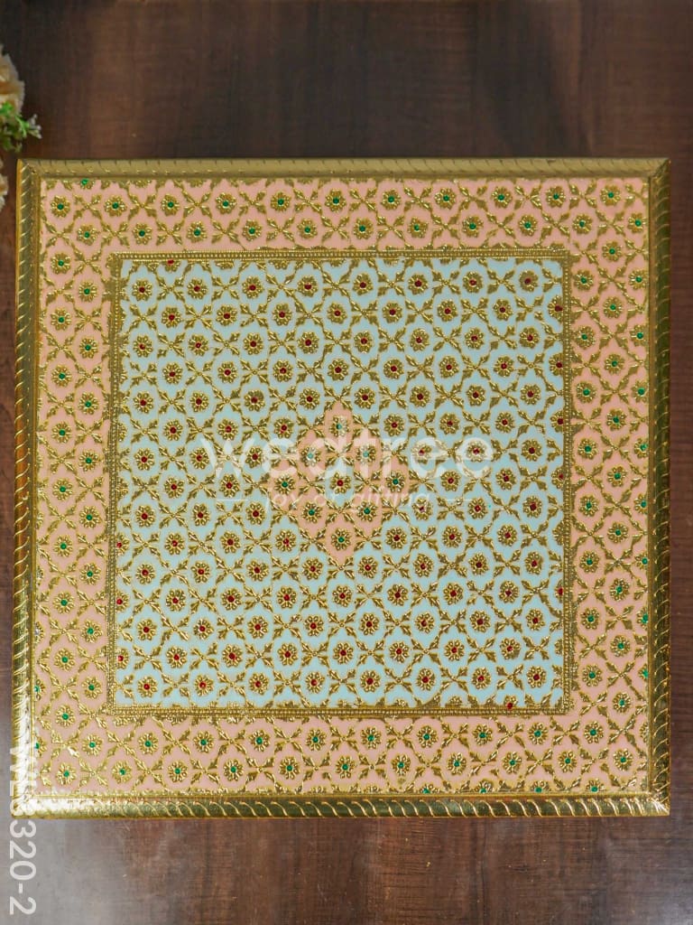 Decorative Meenakari Bajot - 18 x 18 inch - WL3320-2