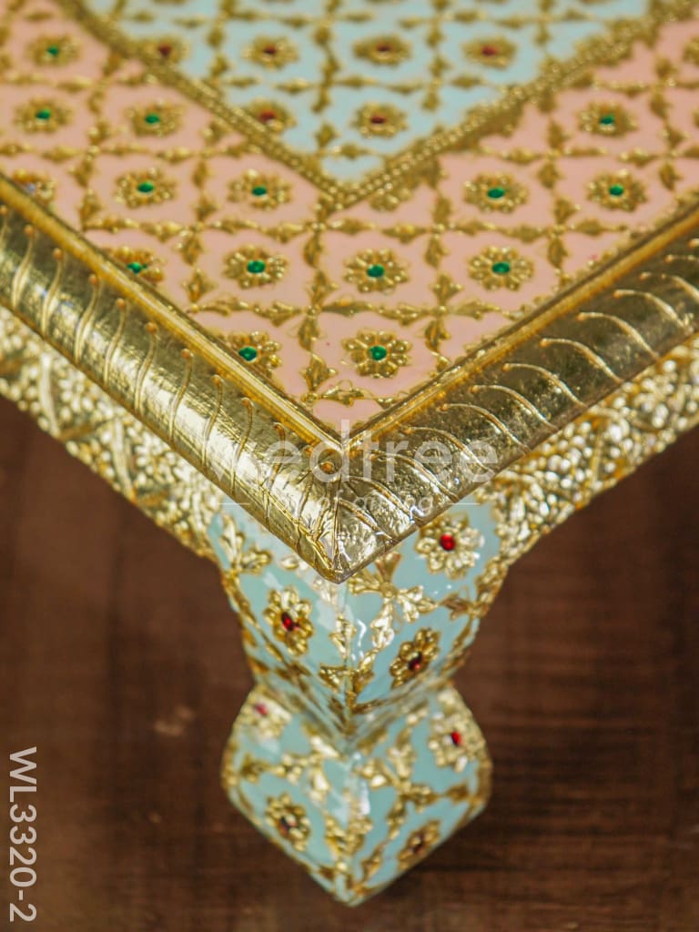 Decorative Meenakari Bajot - 18 x 18 inch - WL3320-2