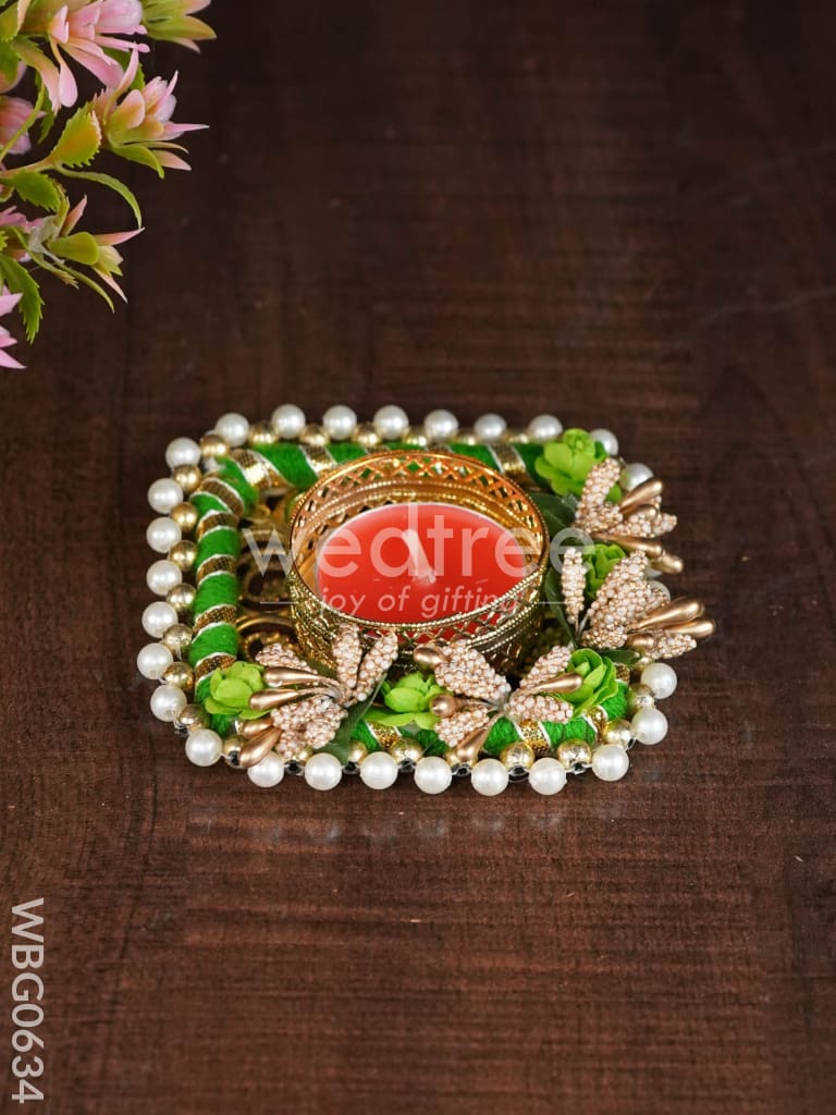 Decorative T - Light Holder Design -2 - WBG0634