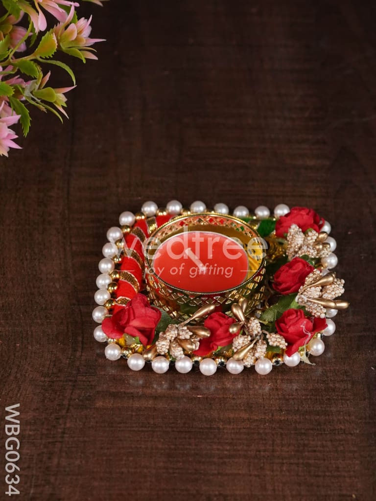 Decorative T - Light Holder Design -2 - WBG0634