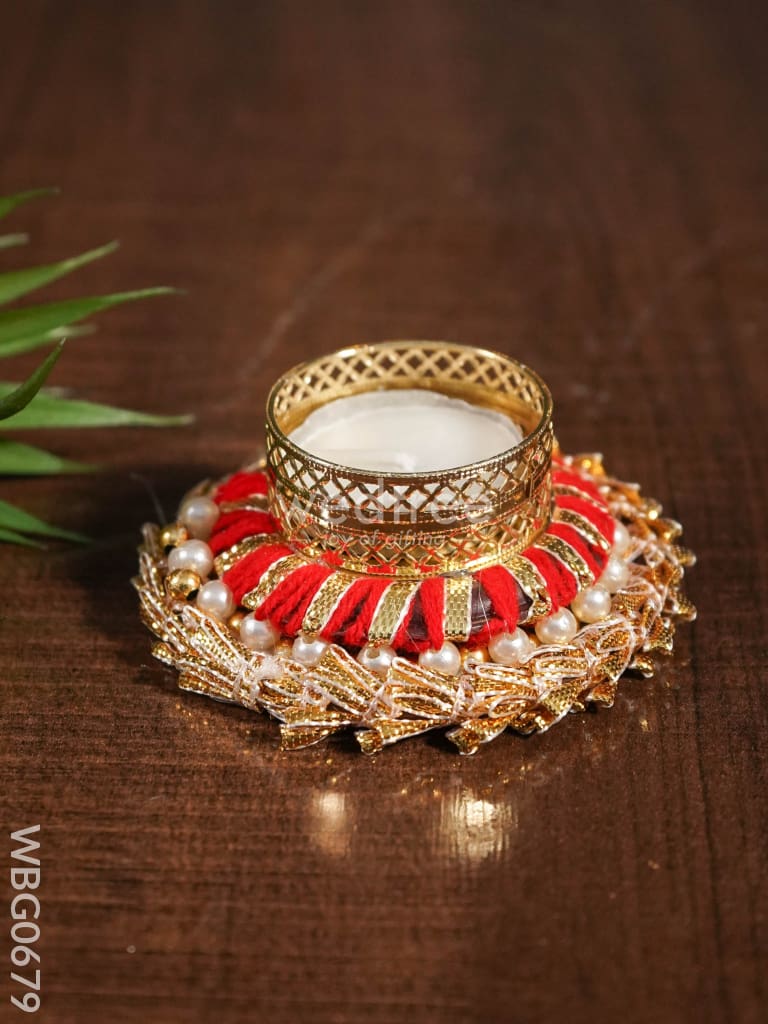 Decorative T Light Holder Design - WBG0679
