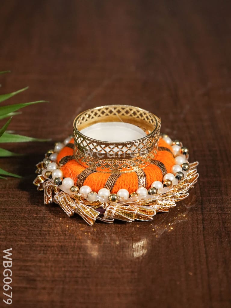 Decorative T Light Holder Design - WBG0679