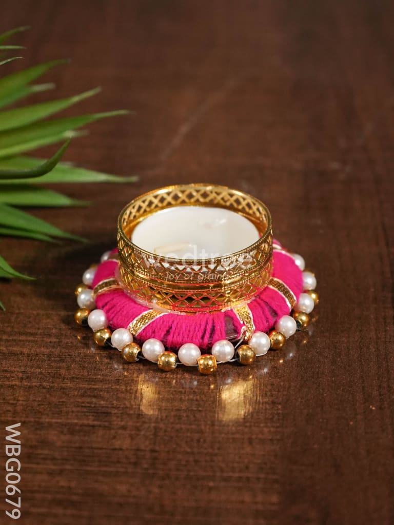 Decorative T Light Holder Design - WBG0679