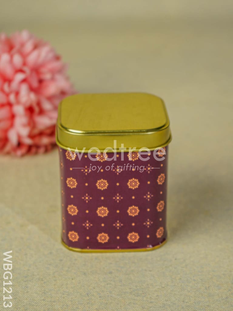 Decorative Tin Box - WBG1213
