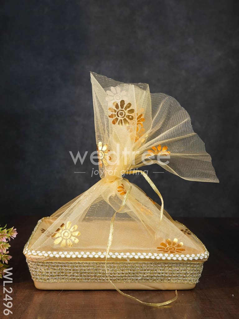 Decorative Tissue Basket (Tokri) - Big - WL2496