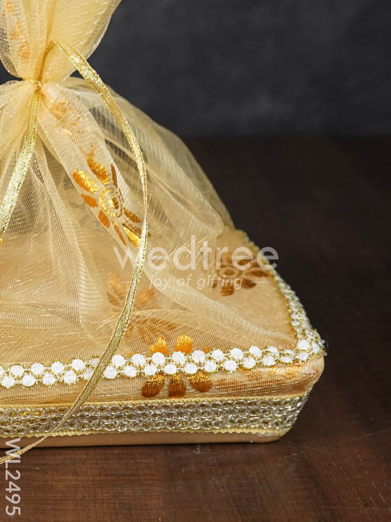 Decorative Tissue Basket (Tokri) - Medium - WL2495