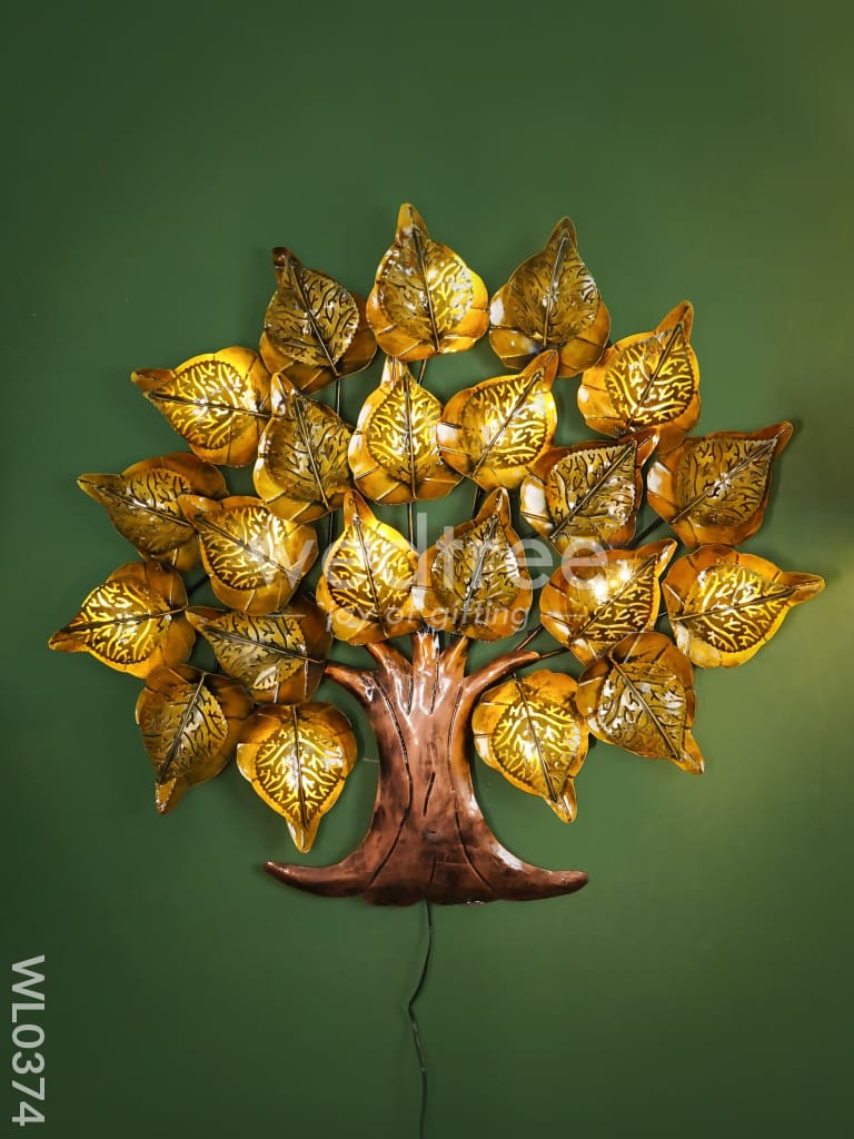 Decorative Wall Hanging Tree with Golden leaves - WL0374