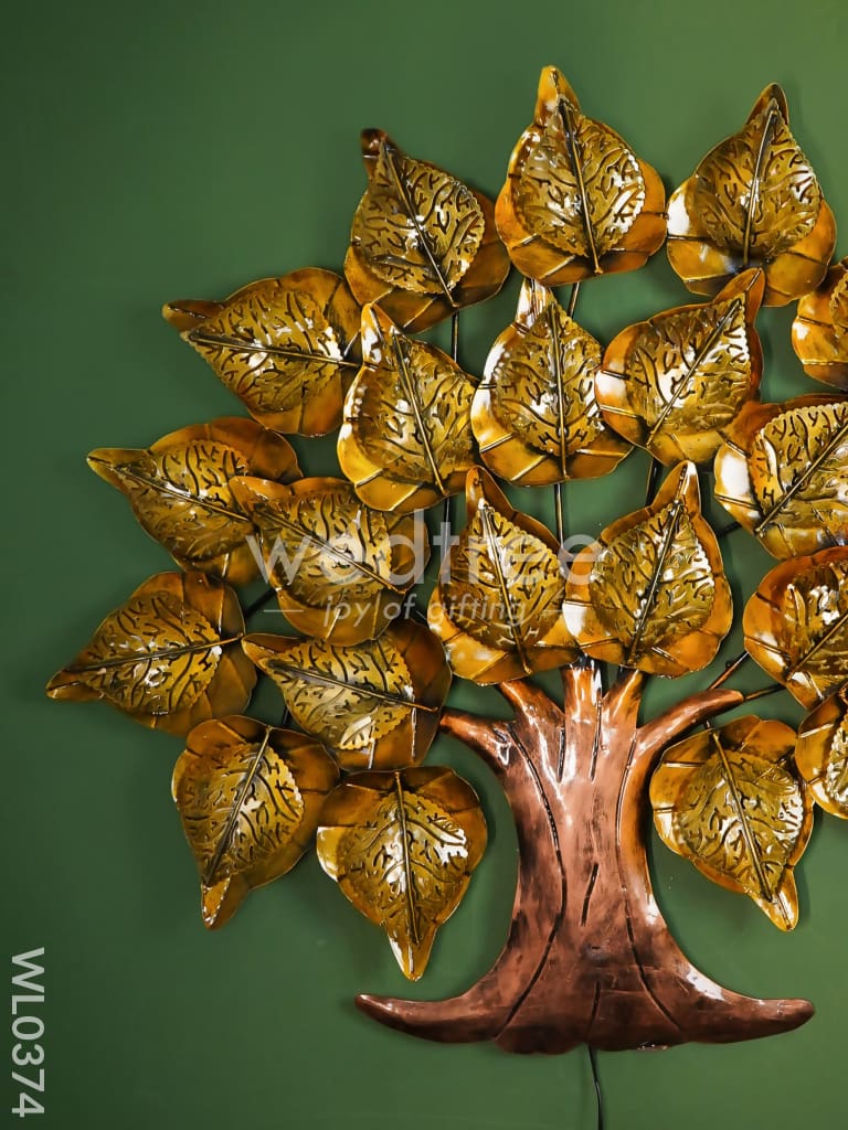 Decorative Wall Hanging Tree with Golden leaves - WL0374