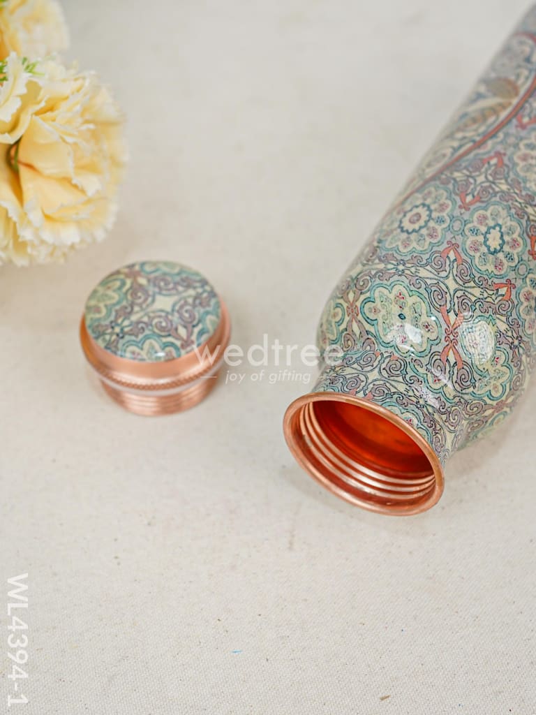 Designer Copper Bottle - WL4394